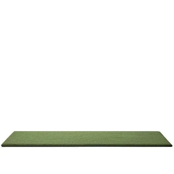 SwingTurf Hitting Strip edge showing 1 inch turf over 5/8 inch foam