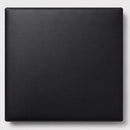ROS Signature Golf Simulator Wall Padding panel, matte black faux leather face