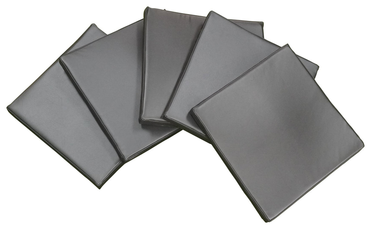 Five ROS Signature wall panels fanned out