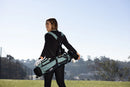 Loma XL Seafoam Girl Holding Bag 2