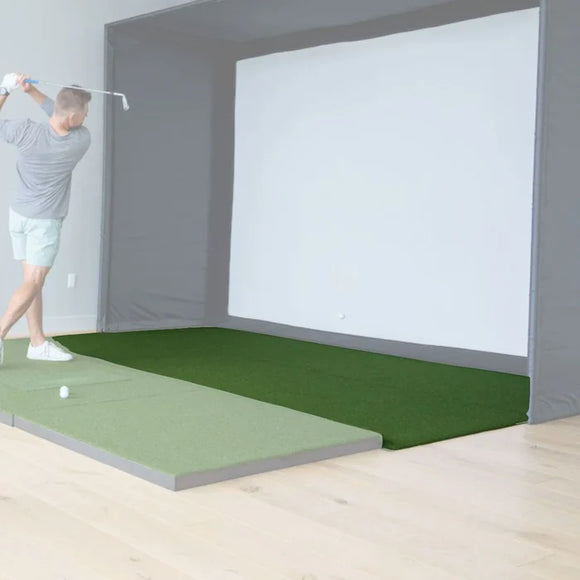 Landing Pad Mat for DIY Golf Simulator Enclosure