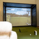 SwingBay Golf Simulator Screen & Enclosure - Rain or Shine Golf