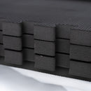 golf simulator subfloor gym tiles stacked