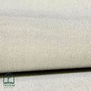 Closeup of the folded screen fabric of a TruSim impact screen showing the texture of the fabric