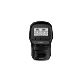 Uneekor EYE MINI on-unit display showing shot data
