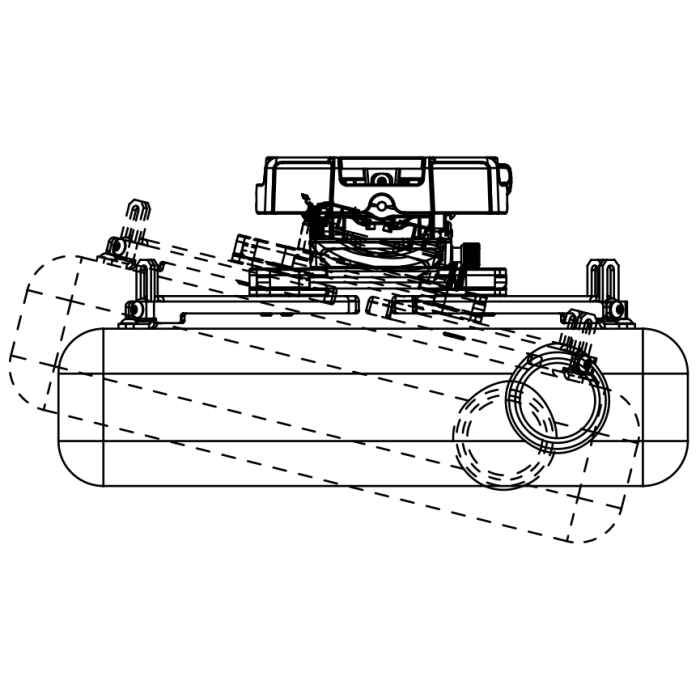 Carl's Place Frame Mount Projector Mounting Kit