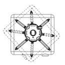 Carl's Place Frame Mount Projector Mounting Kit-5