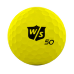 Wilson Staff Yellow Golf Ball Transparent Background