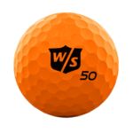 Wilson Staff 50 Elite Orange Golf Ball