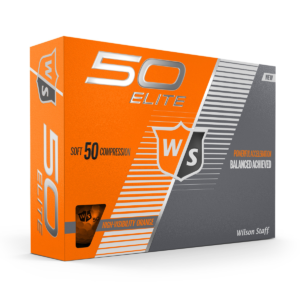 Wilson-Staff-50-Elite-Orange-Golf- Ball-Box