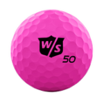 Wilson Staff 50 Elite Pink Golf Ball