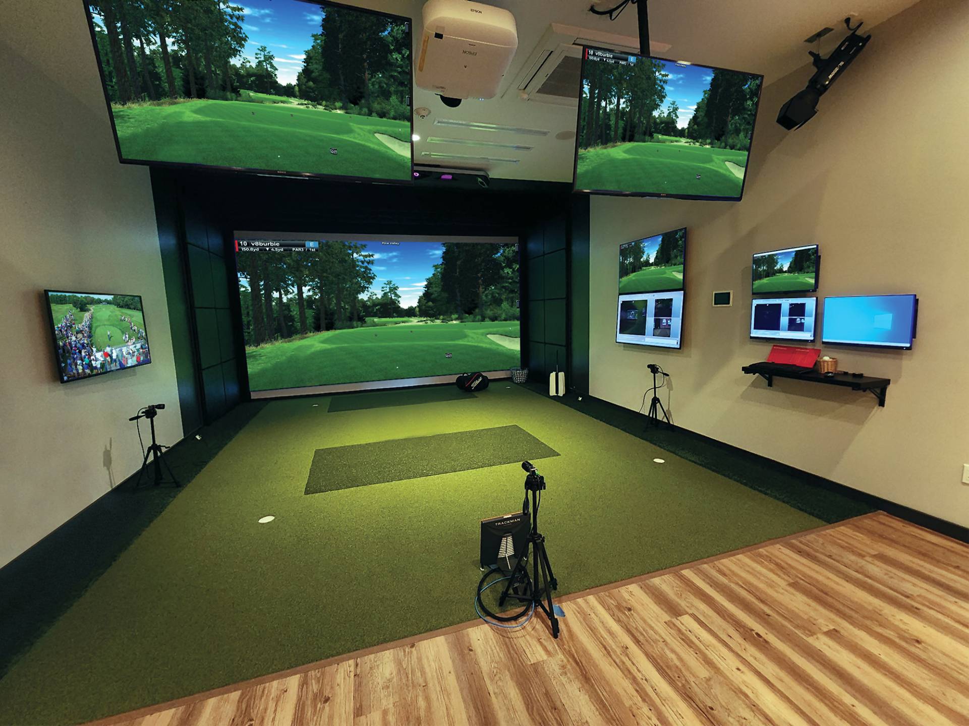 Golf Simulator At Home