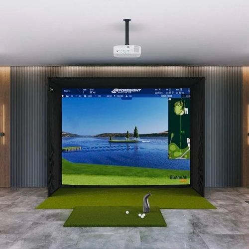 Bushnell Launch Pro SIG10 Golf Simulator Package