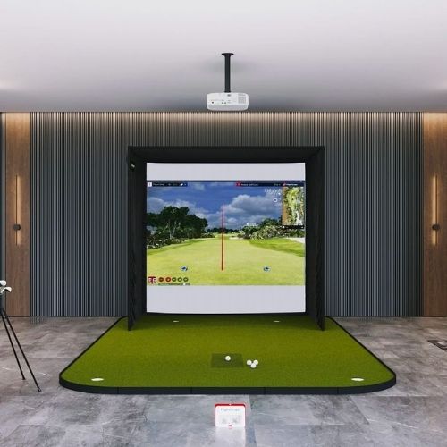 Flightscope Mevo+ SIG8 Golf Simulator Package