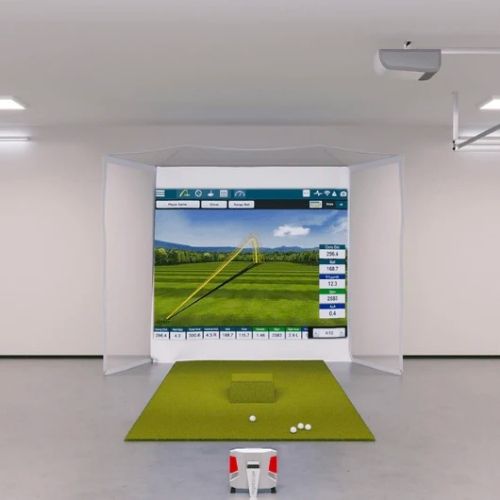 Flightscope X3 Flex Space Golf Simulator Package