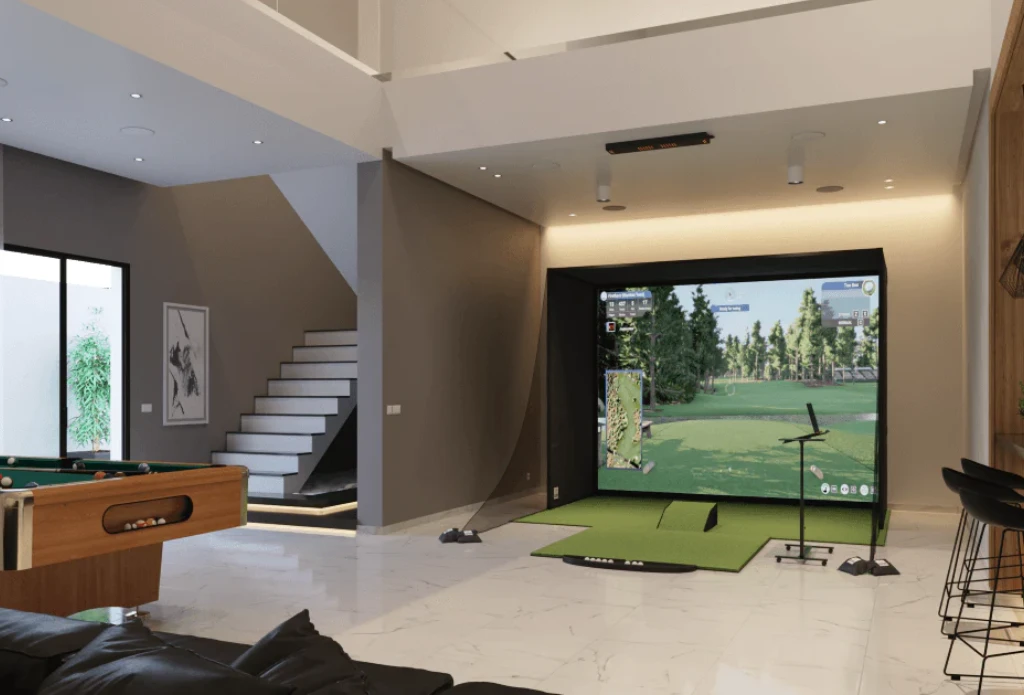 Golf Simulator for Additional Bedroom
