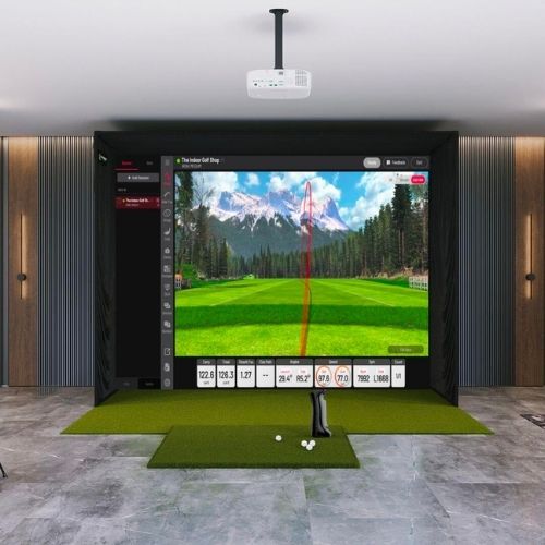 Uneekor Eye Mini SIG12 Golf Simulator Package
