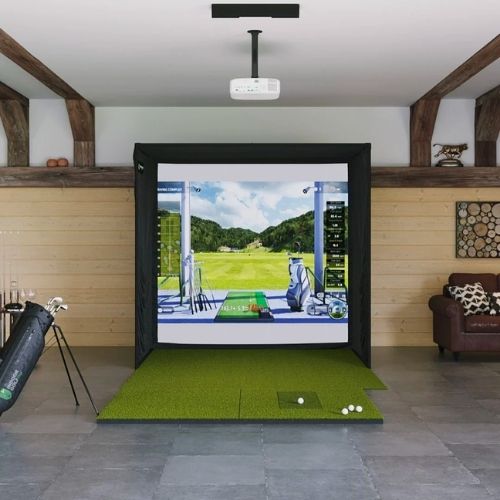Uneekor QED SIG8 Golf Simulator Package
