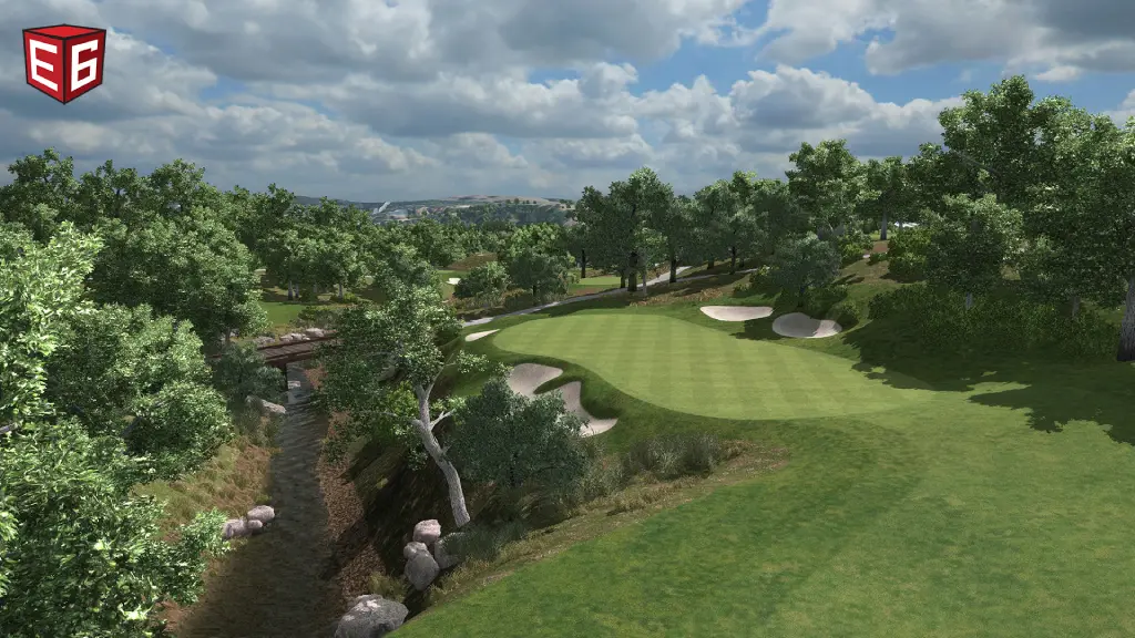 Gameplay of E6 Connect Golf Simulator Software 1