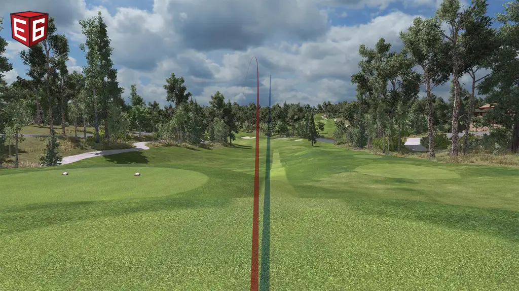 Gameplay of E6 Connect Golf Simulator Software 3