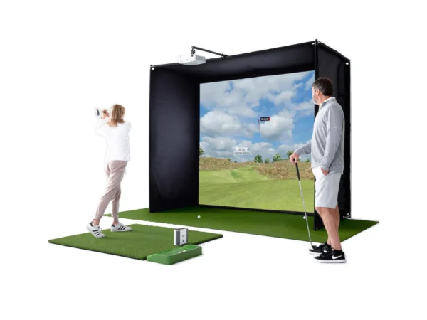 Golf Simulator Projector View