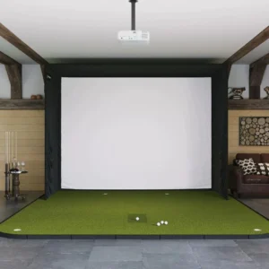 golf simulator flooring studio