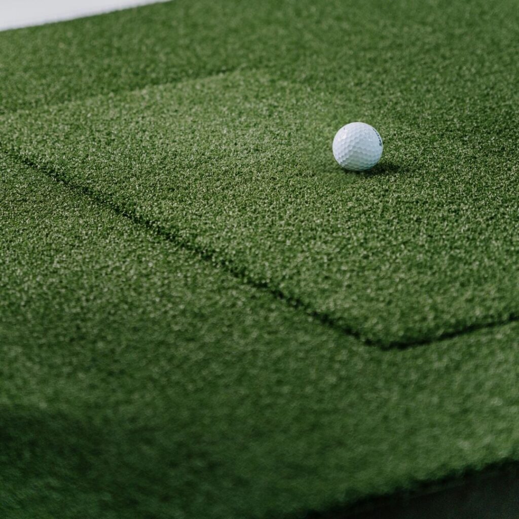 SigPro Softy Golf Mat Up Close View