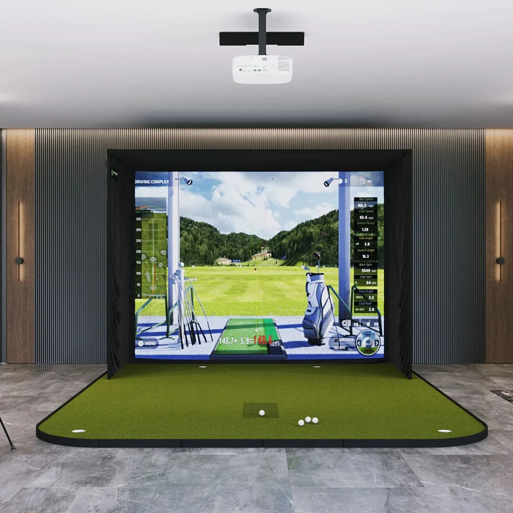 Uneekor QED SIG10 Golf Simulator Package